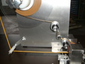 Adhesive tape application machine for heat-activated adhesive tape-1
